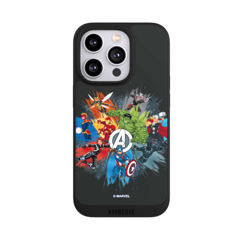 Apple iPhone 14 Pro NIVOpure Marvel's Avengers Black