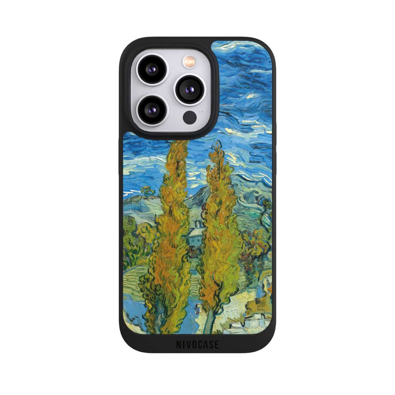 iPhone 14 Pro NIVOpure Two Poplars in the Alpilles near Saint-Rémy by Van Gogh