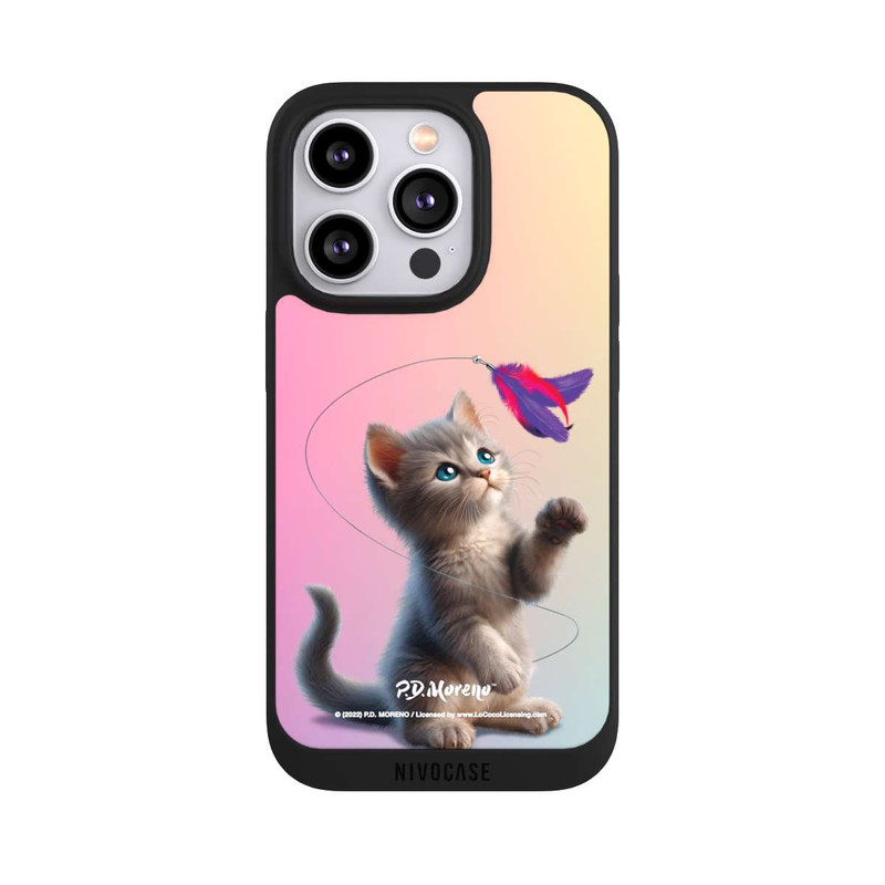 iPhone 14 Pro NIVOpure Playing Cat with Feather