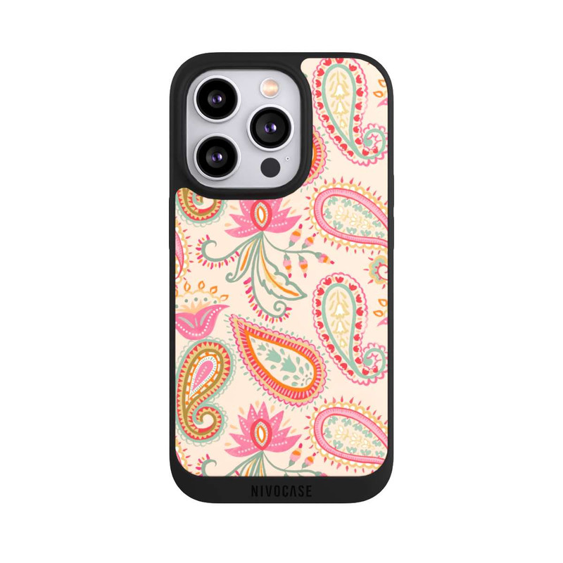 iPhone 14 Pro NIVOpure Colorful Paisley Charm