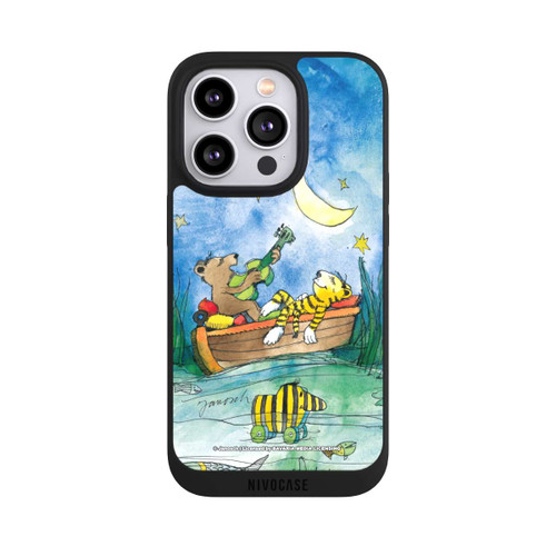 Apple iPhone 14 Pro NIVOpure Bär und Tiger im Mondschein