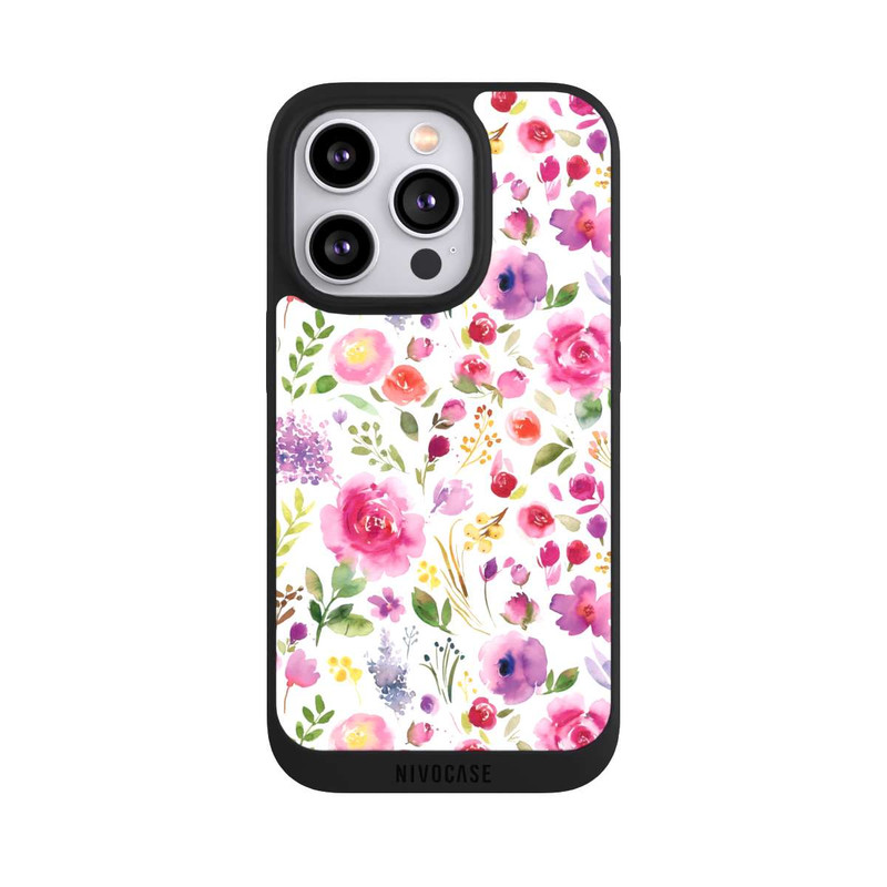 iPhone 14 Pro NIVOpure Roses Flowers Purple