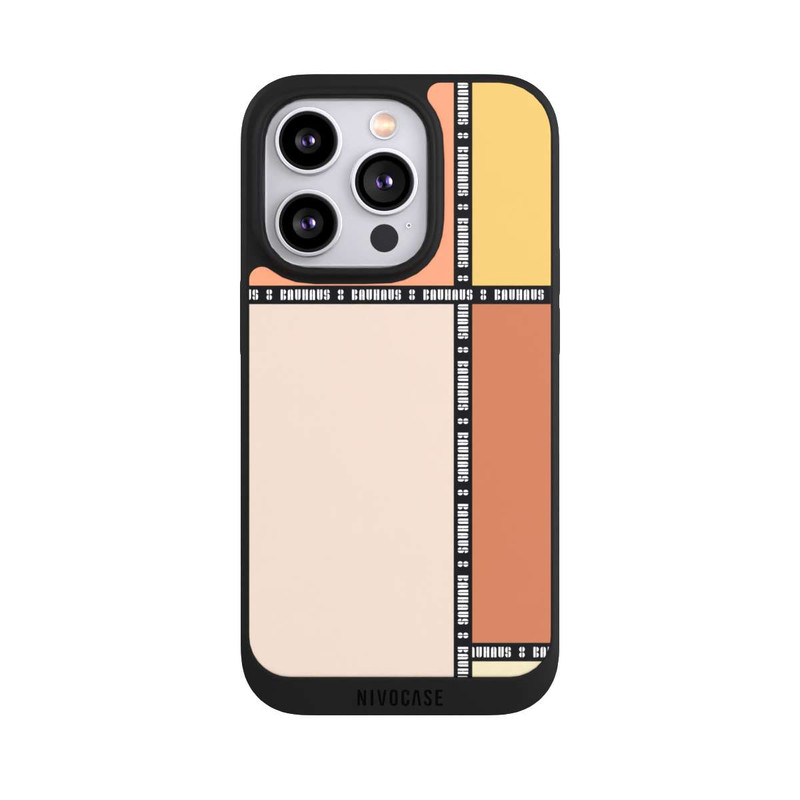 iPhone 14 Pro NIVOpure Bauhaus Squares-Pastel