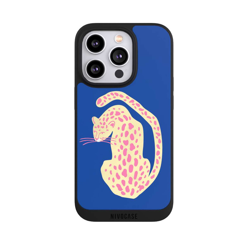 iPhone 14 Pro NIVOpure Blue Pink Cat