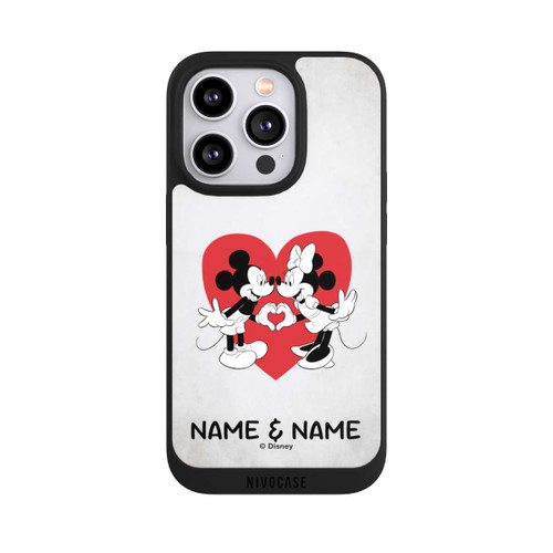 Apple iPhone 14 Pro NIVOpure Minnie und Micky Personalisierbar