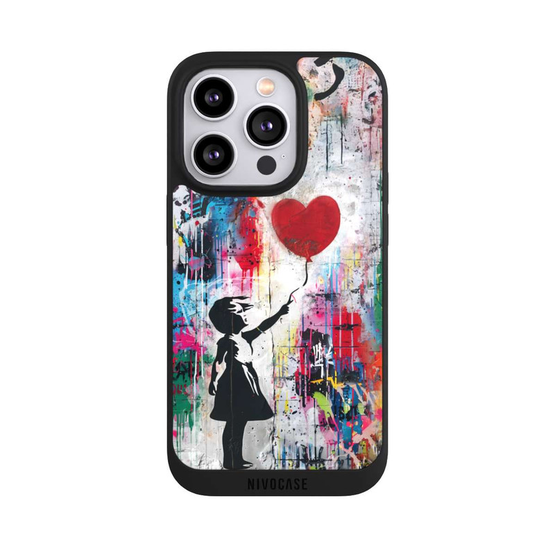 iPhone 14 Pro NIVOpure Balloon Girl Colorful