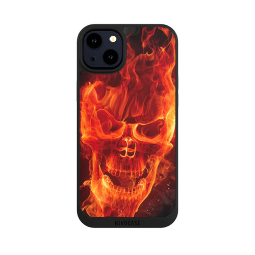 Apple iPhone 14 Plus NIVOpure Burning Skull