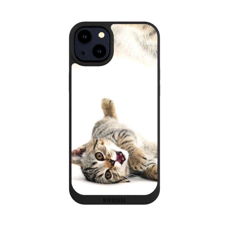 iPhone 14 Plus NIVOpure Cat Rolling around