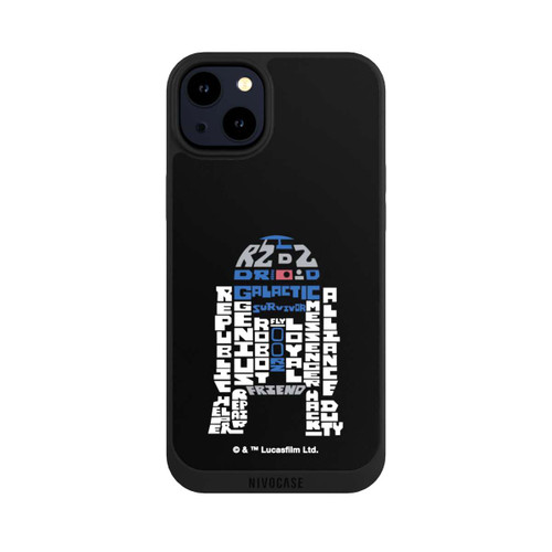 Apple iPhone 14 Plus NIVOpure R2-D2 Typo Grafisch