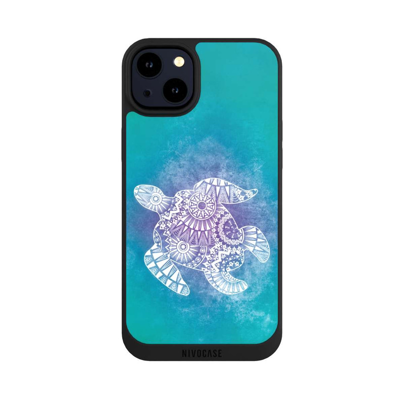 iPhone 14 Plus NIVOpure Mandala Schildkröte