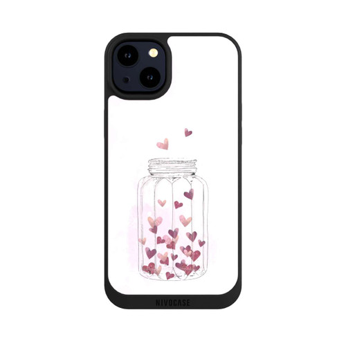 Apple iPhone 14 Plus NIVOpure Heart in Glass