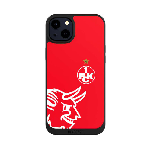 Apple iPhone 14 Plus NIVOpure Heimtrikot - 1.FCK rot