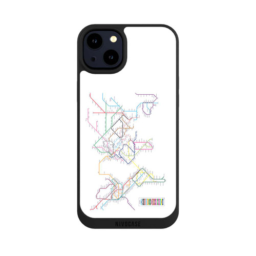 Apple iPhone 14 Plus NIVOpure World Metro Map