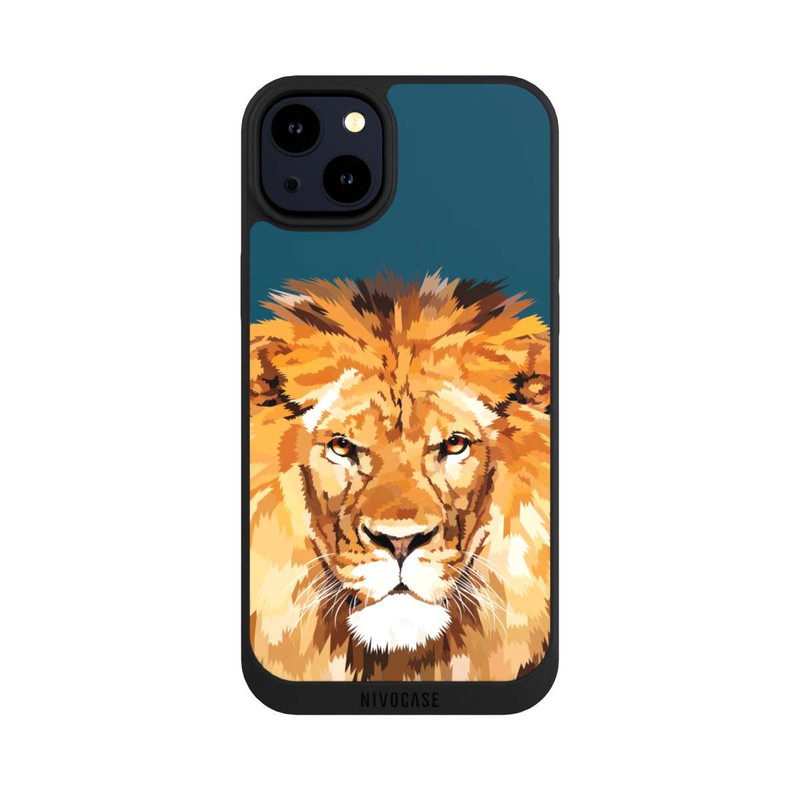 iPhone 14 Plus NIVOpure Lion Closeup