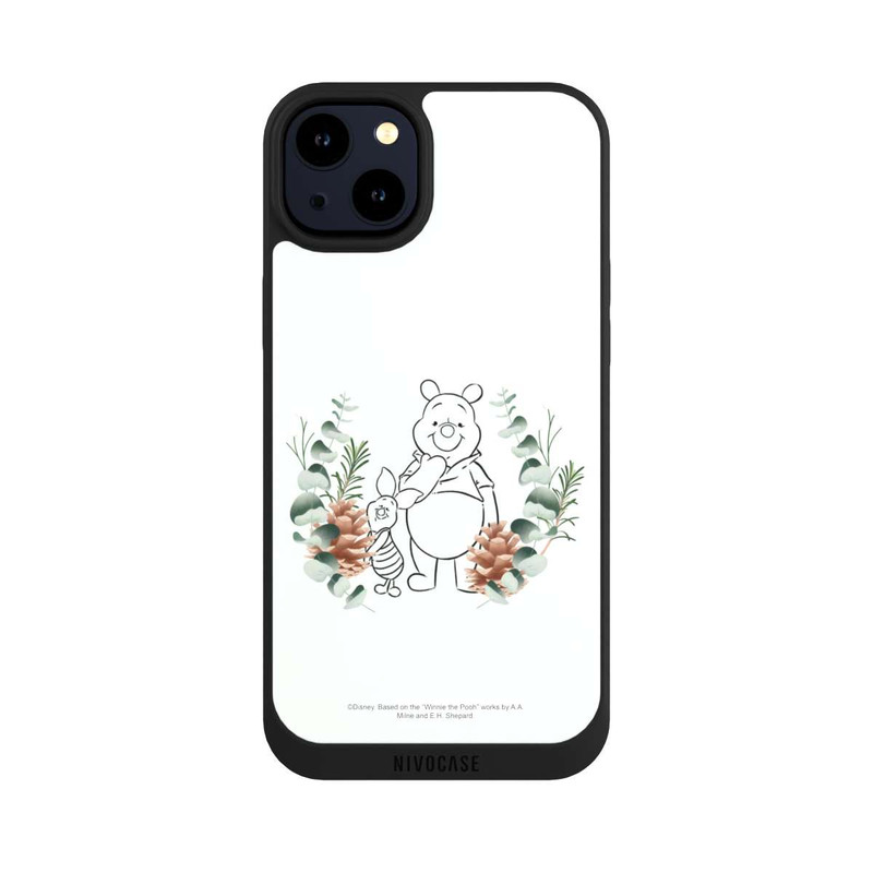 iPhone 14 Plus NIVOpure Green Love Ourson et Porcinet