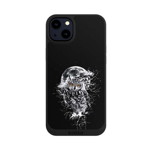 Apple iPhone 14 Plus NIVOpure Owl in black/white