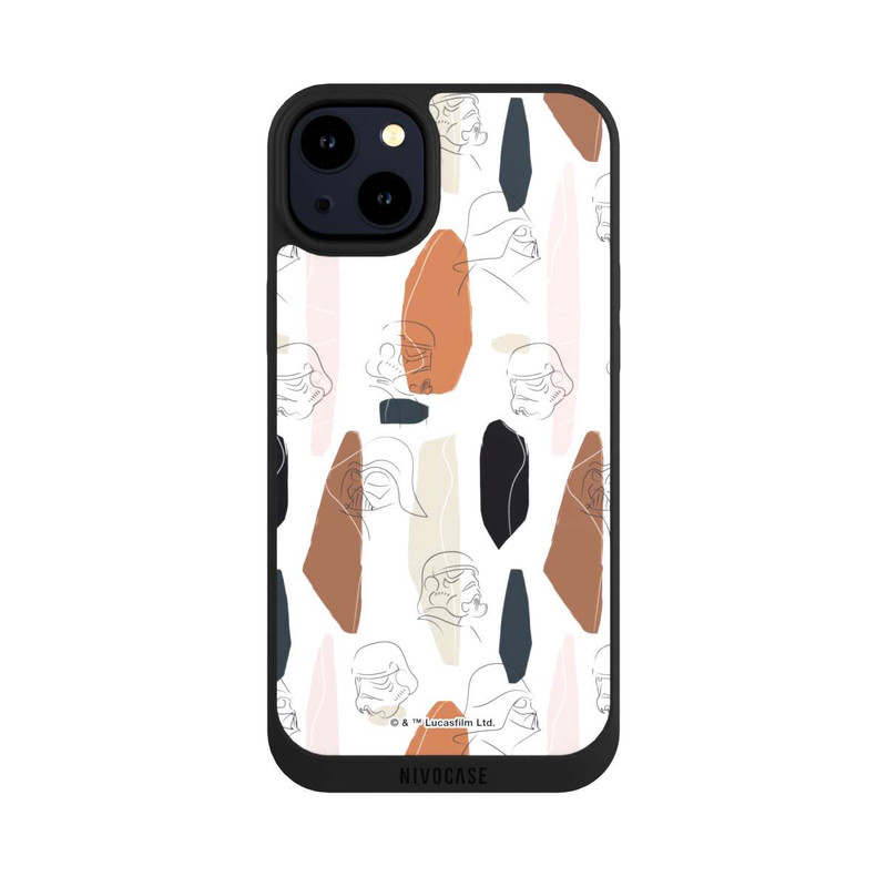 iPhone 14 Plus NIVOpure Dunkle Seite Line Art