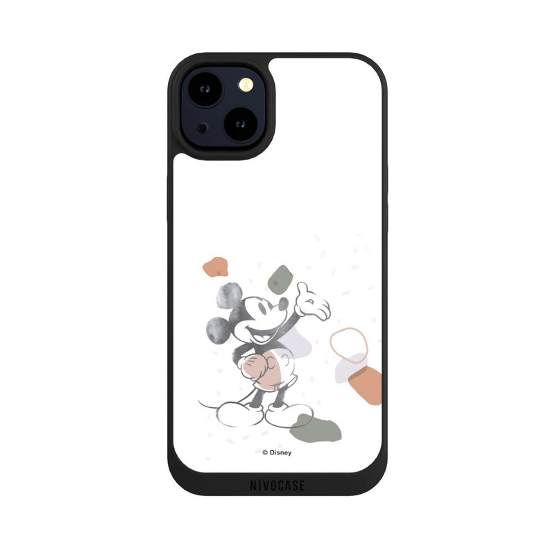 iPhone 14 Plus NIVOpure Mickey Abstrait heureux