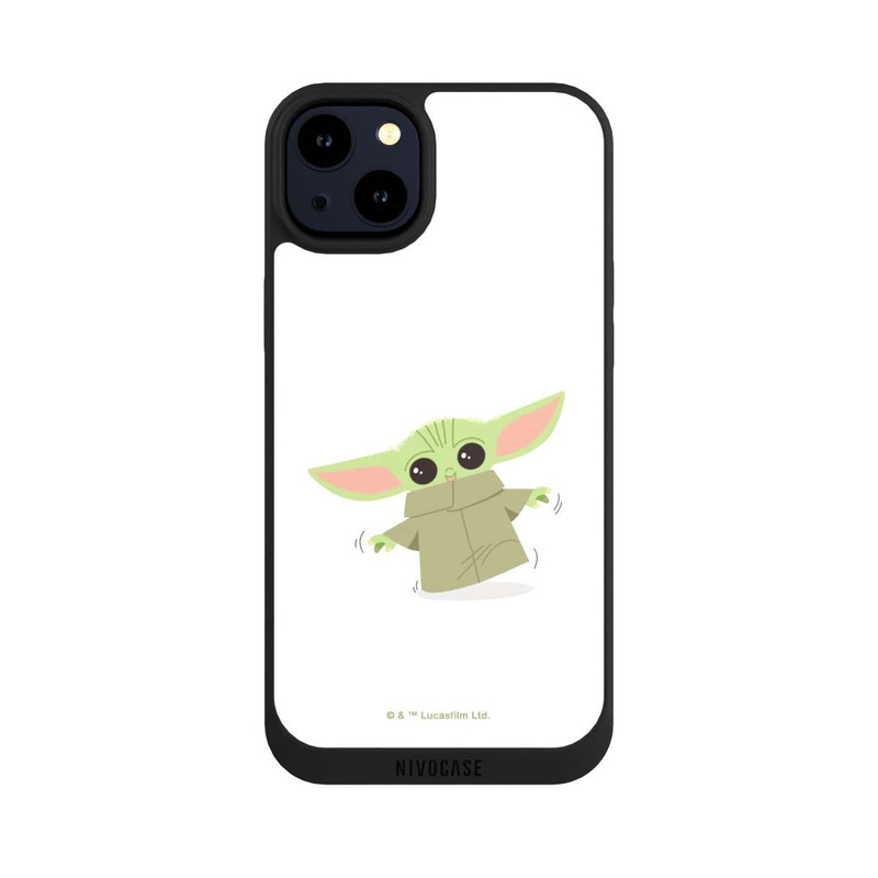 iPhone 14 Plus NIVOpure Baby Yoda läuft