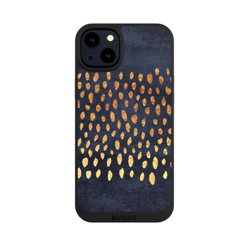 Apple iPhone 14 Plus NIVOpure Pattern Play-Gold and Navy