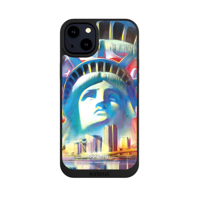 iPhone 14 Plus NIVOpure New York Liberty Art par P.D. Moreno