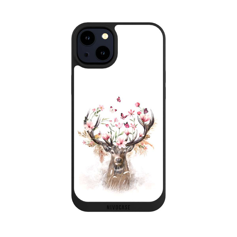 iPhone 14 Plus NIVOpure Cerf & Fleurs