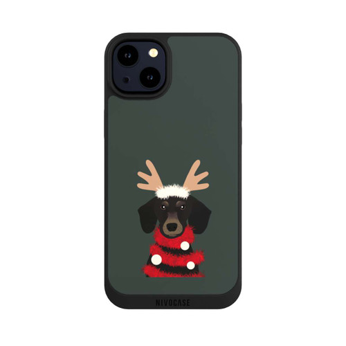 Apple iPhone 14 Plus NIVOpure weihnachtlicher Dackel