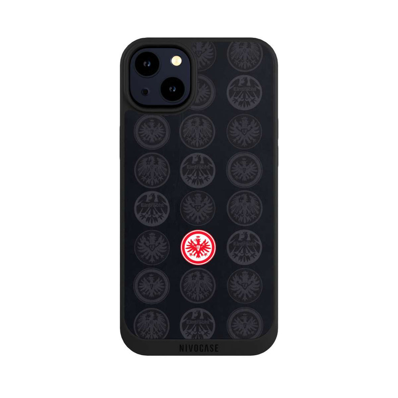 iPhone 14 Plus NIVOpure Eintracht Frankfurt Logo Pattern