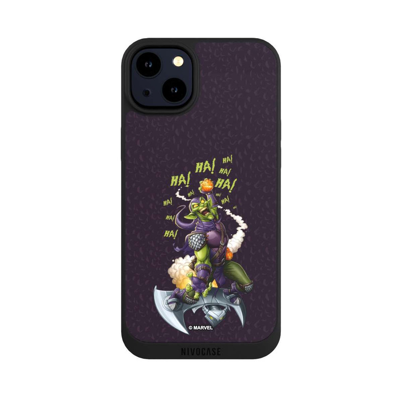 iPhone 14 Plus NIVOpure Green Goblin Pumpkin Bomb