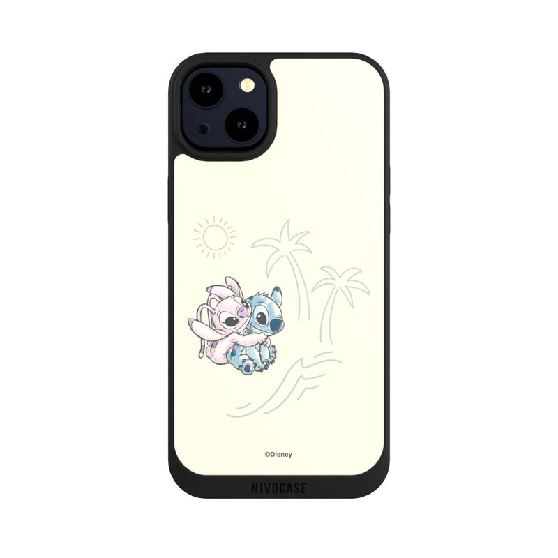 iPhone 14 Plus NIVOpure Stitch And Angel Beach Cuddles