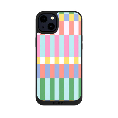Apple iPhone 14 Plus NIVOpure Checked Theme Pastel