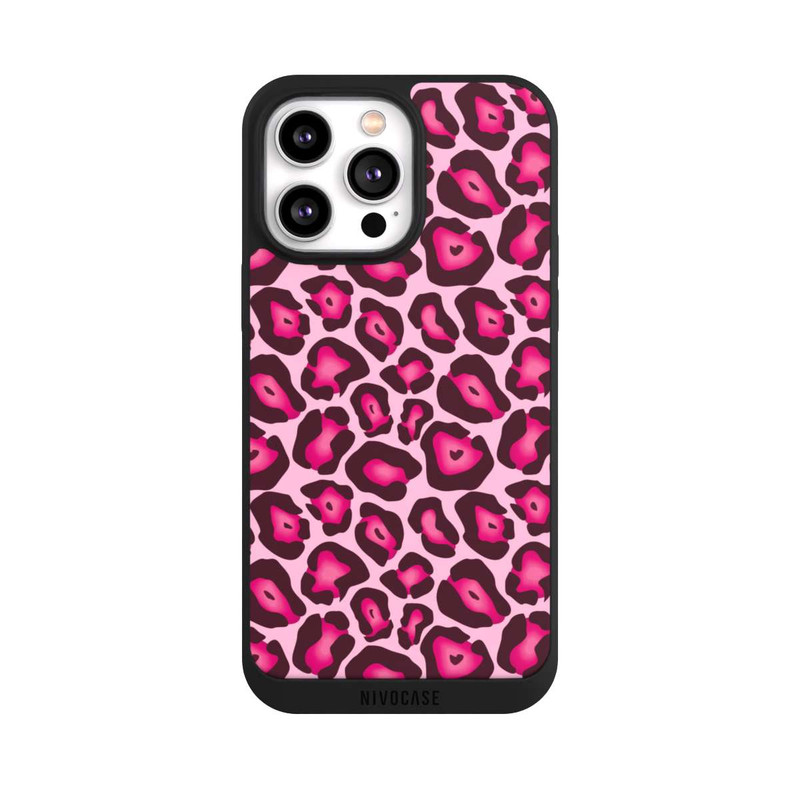 iPhone 14 Pro Max NIVOpure Léopard rose