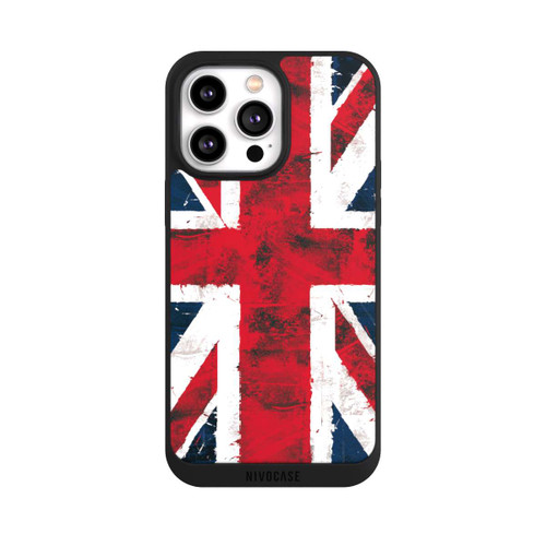 Apple iPhone 14 Pro Max NIVOpure Union Jack - Grunge