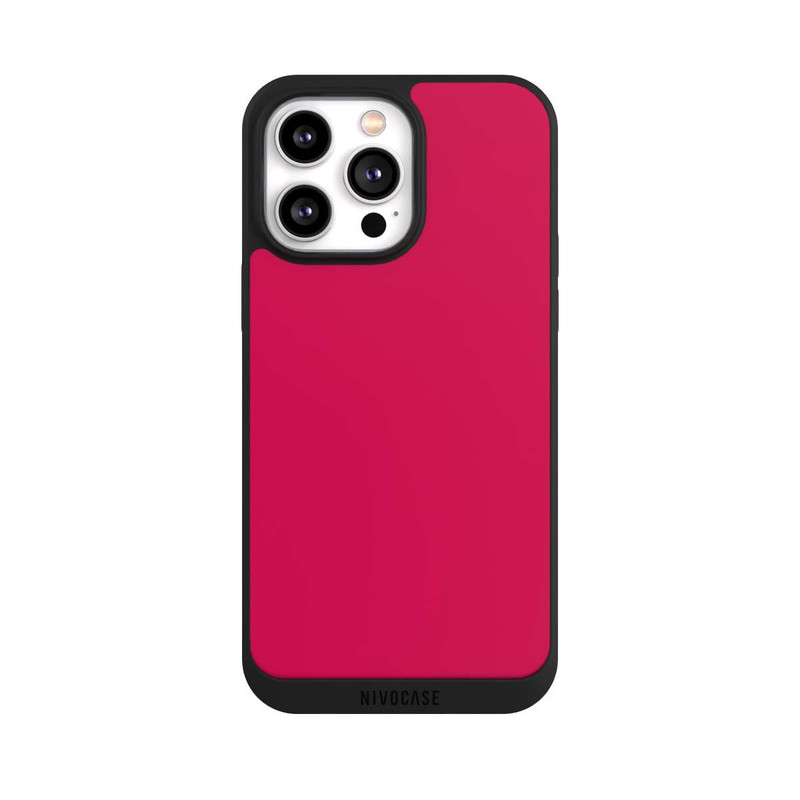 iPhone 14 Pro Max NIVOpure Dunkelpink