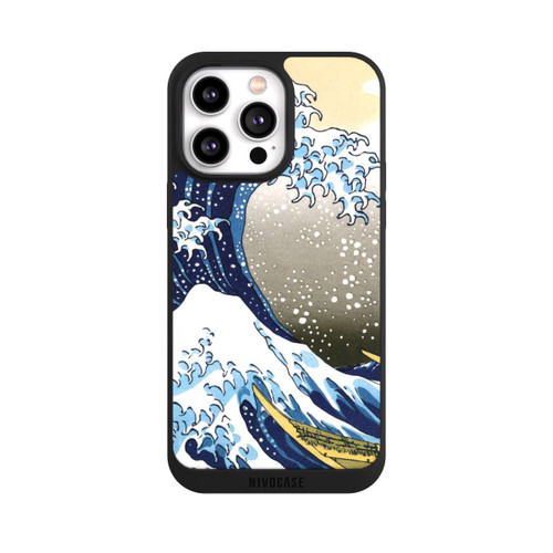 Apple iPhone 14 Pro Max NIVOpure Great wave of Kanagawa / Die große Welle vor Kanagawa