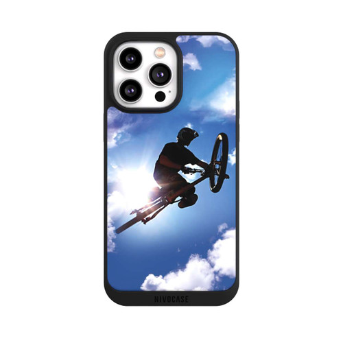 Apple iPhone 14 Pro Max NIVOpure Flying so High with my Bike in the Sky