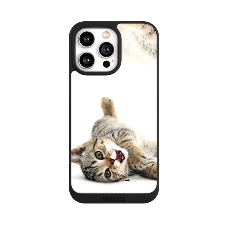 iPhone 14 Pro Max NIVOpure Cat Rolling around