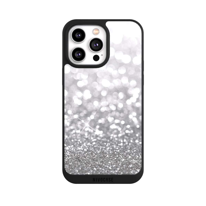 iPhone 14 Pro Max NIVOpure Silberregen Look