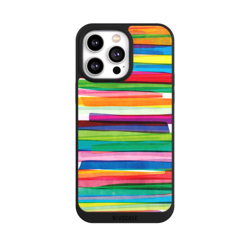 Apple iPhone 14 Pro Max NIVOpure Colourful Stripes1