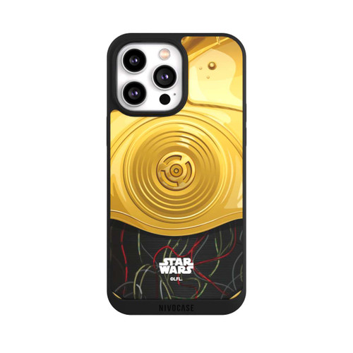 Apple iPhone 14 Pro Max NIVOpure C3PO Closeup - Star Wars