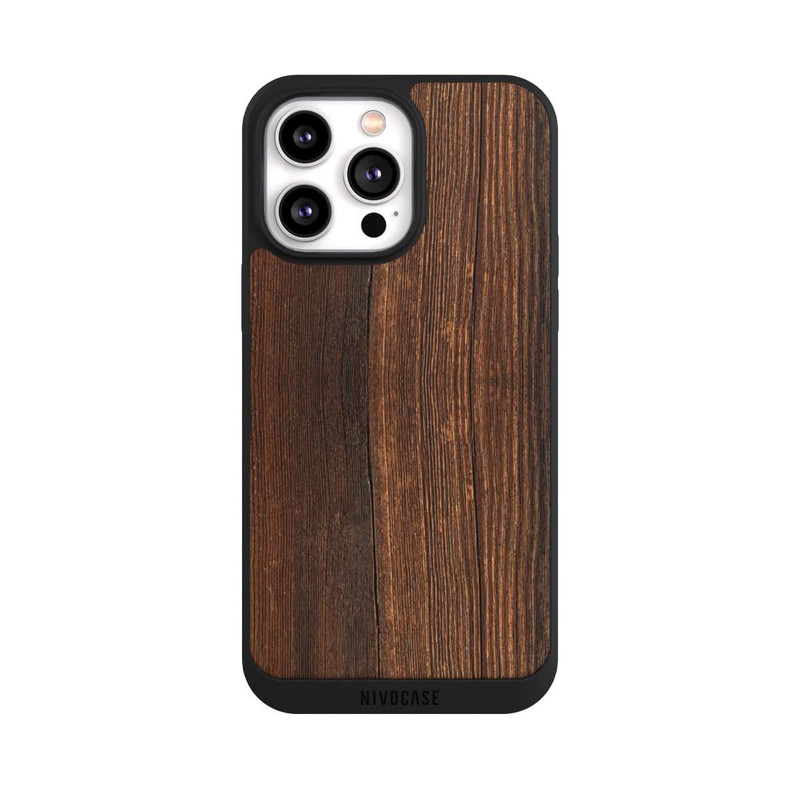iPhone 14 Pro Max NIVOpure Walnut Wood Look