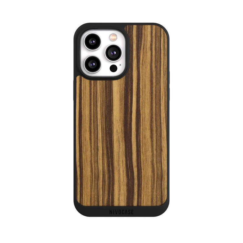 iPhone 14 Pro Max NIVOpure Macassar Wood Light