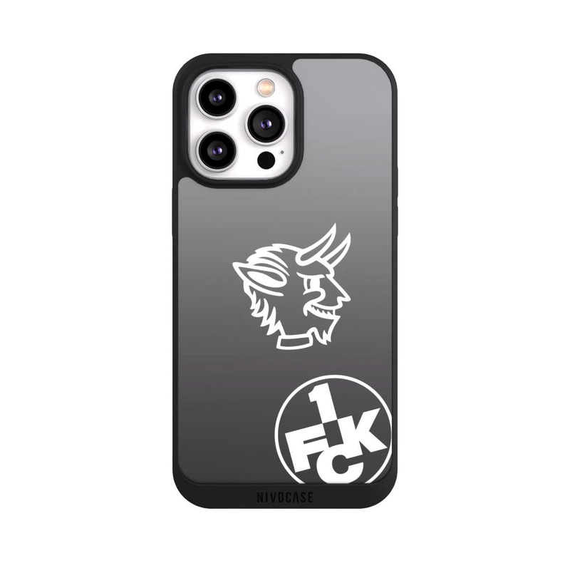 iPhone 14 Pro Max NIVOpure Teufelskopf FCK auf Schwarz