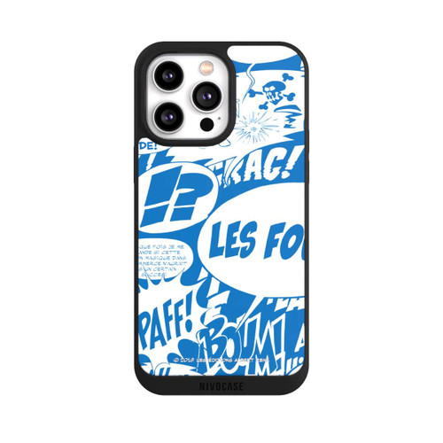 Apple iPhone 14 Pro Max NIVOpure Speech Bubbles Asterix Blue