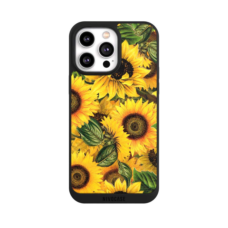iPhone 14 Pro Max NIVOpure Sonnenblumenmuster