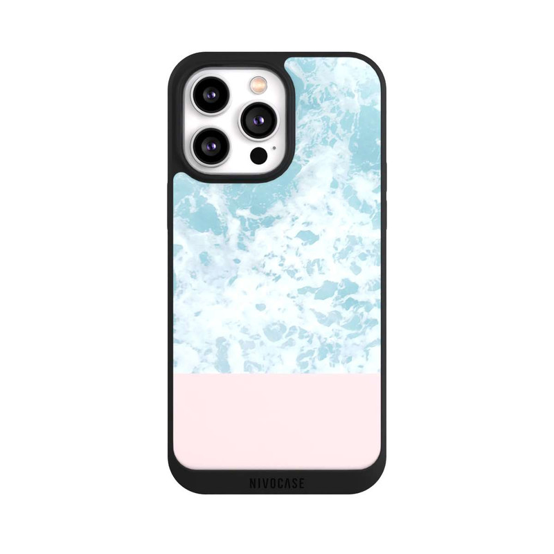 iPhone 14 Pro Max NIVOpure Rosa am Meer