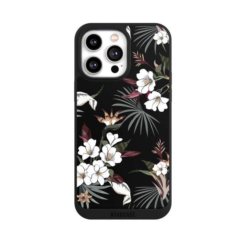 iPhone 14 Pro Max NIVOpure Flowers Black