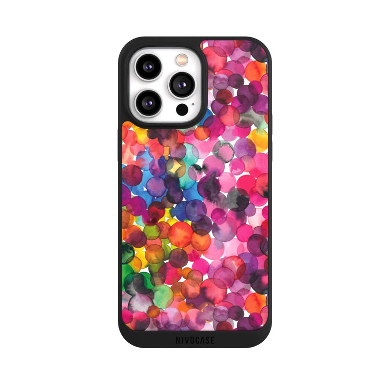 iPhone 14 Pro Max NIVOpure Overlapped Watercolor Dots