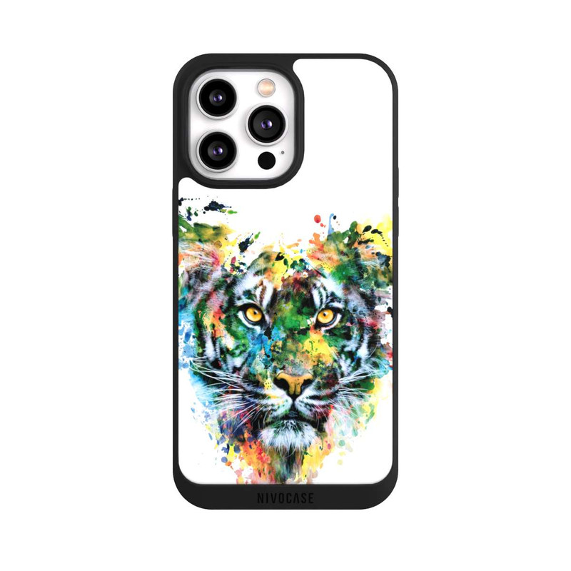 iPhone 14 Pro Max NIVOpure Tiger Watercolor