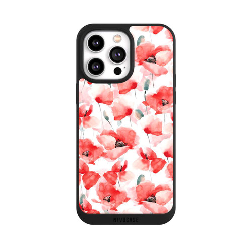 Apple iPhone 14 Pro Max NIVOpure Mohnblumen Muster